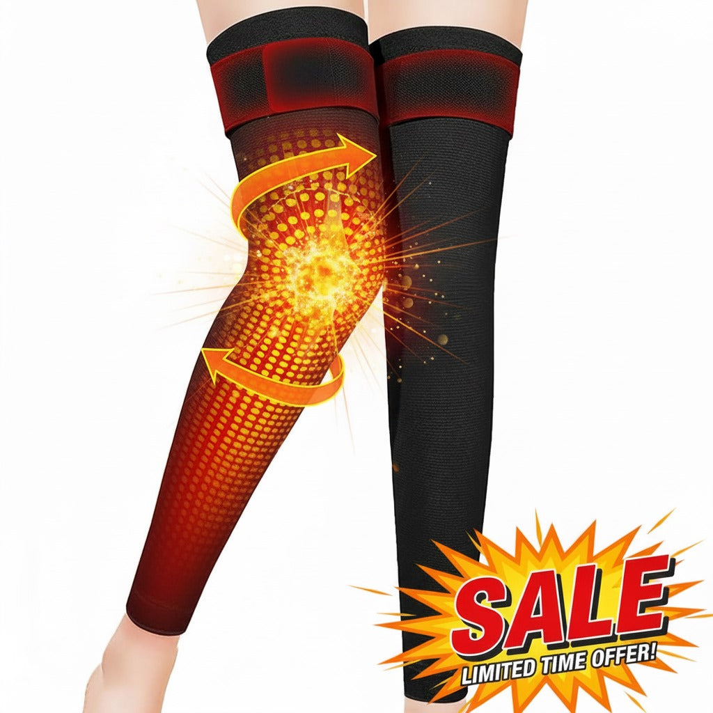 Knee Warmer for Winter – Wool Fleece Leg Support for Men & Women